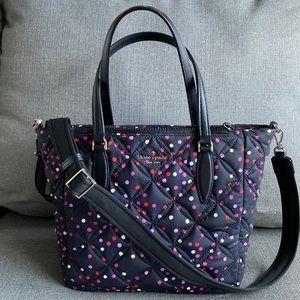Kate Spade Quilted Nylon Satchel